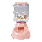 Dog Automatic Feeders Plastic Water Bottle Cat Bowl Feeding and Drinking Dog Water Dispenser Pet Feeding Bowl Pet