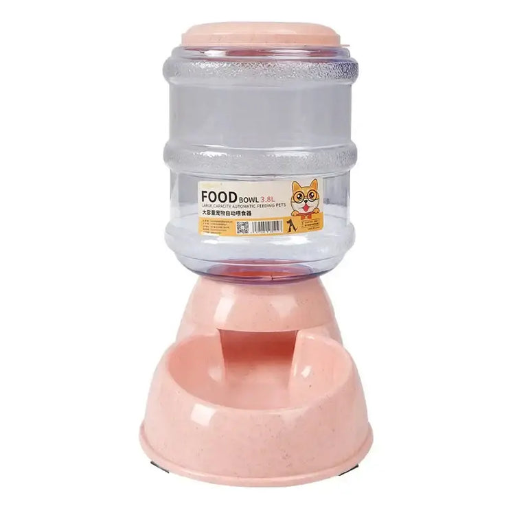 Dog Automatic Feeders Plastic Water Bottle Cat Bowl Feeding and Drinking Dog Water Dispenser Pet Feeding Bowl Pet