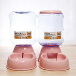 Dog Automatic Feeders Plastic Water Bottle Cat Bowl Feeding and Drinking Dog Water Dispenser Pet Feeding Bowl Pet