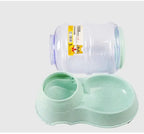 Dog Automatic Feeders Plastic Water Bottle Cat Bowl Feeding and Drinking Dog Water Dispenser Pet Feeding Bowl Pet