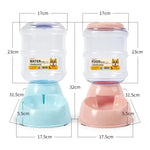 Dog Automatic Feeders Plastic Water Bottle Cat Bowl Feeding and Drinking Dog Water Dispenser Pet Feeding Bowl Pet