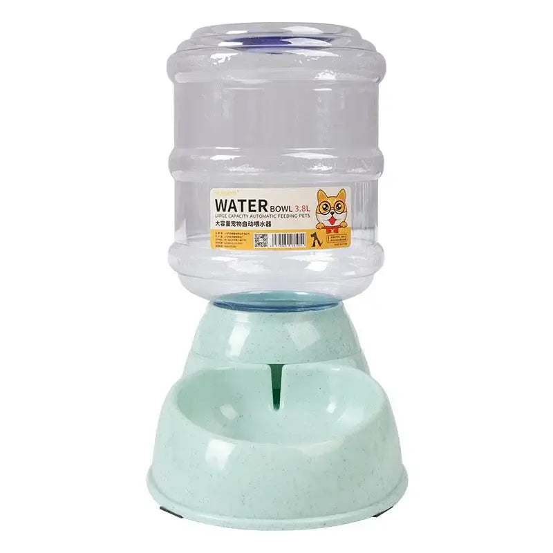 Dog Automatic Feeders Plastic Water Bottle Cat Bowl Feeding and Drinking Dog Water Dispenser Pet Feeding Bowl Pet
