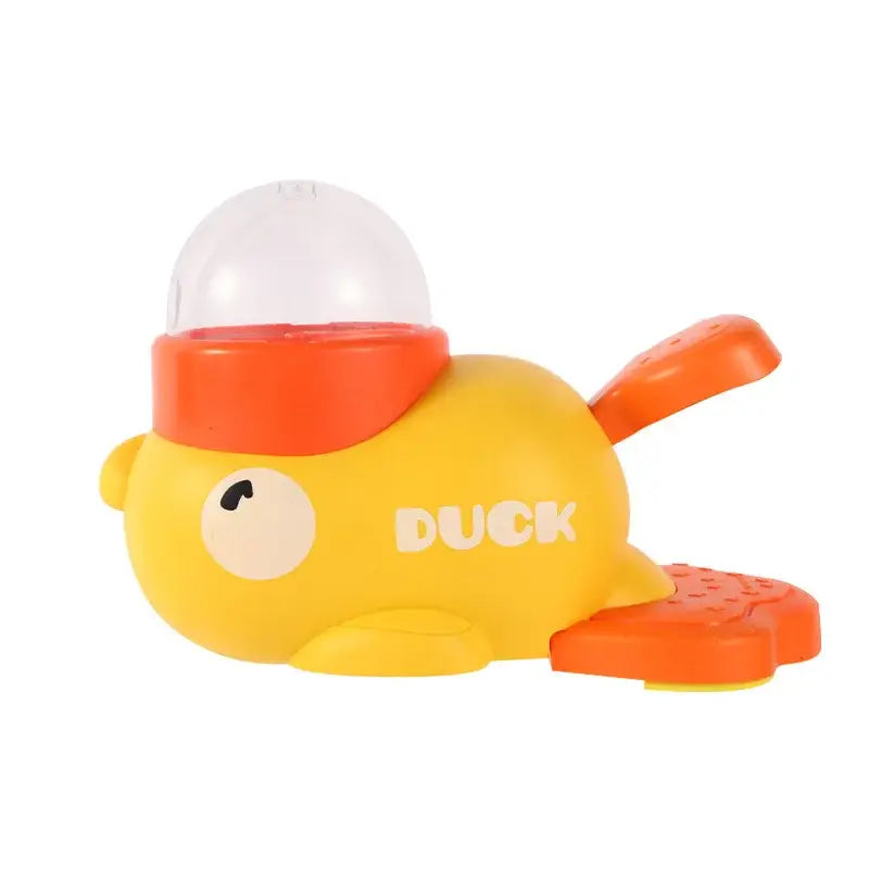 Dog cat pet feeder little yellow duck interactive puzzle dog feeding machine puppy missing food toy anti-slip bottom