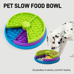 Dog Cat Puzzle Toys Slow Feeder Non-Slip Slowly Dog Cat Eating Bowl Interactive Increase IQ Food Dispenser Pet Feeding