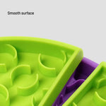 Dog Cat Puzzle Toys Slow Feeder Non-Slip Slowly Dog Cat Eating Bowl Interactive Increase IQ Food Dispenser Pet Feeding