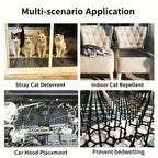 Dog Cat Scat Car Animal Deterrent Repellent Plastic Scarer Spike Tool Polypropylene Anti Cat Mat Household Garden Tools