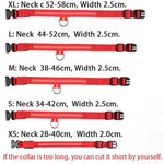 Dog Collar LED Light Electronic Night Safety Anti-Lost Nylon Adjustable Luminous Glowing Collar For Dogs Cats Pet