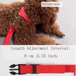 Dog Collar LED Light Electronic Night Safety Anti-Lost Nylon Adjustable Luminous Glowing Collar For Dogs Cats Pet