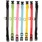 Dog Collar Nylon LED Night Safety Flashing Glow In The Dark Pet Dog Leash pet Dogs Luminous Fluorescent collar dog