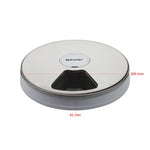 Dog Feeder Automatic Pet Feeder Round Timing Feeder 6 Meals 6 Grids Dog Cat Electric Dry Food Dispenser 24 Hours Feed