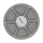 Dog Feeder Automatic Pet Feeder Round Timing Feeder 6 Meals 6 Grids Dog Cat Electric Dry Food Dispenser 24 Hours Feed