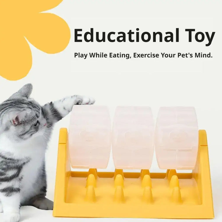 Dog Food Dispenser Mental Stimulation Puzzle Feeder Toy Durable PP Material Dog Puzzle Toy For Large Small Dogs