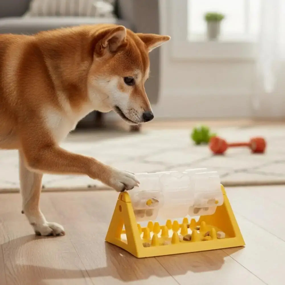 Dog Food Dispenser Mental Stimulation Puzzle Feeder Toy Durable PP Material Dog Puzzle Toy For Large Small Dogs