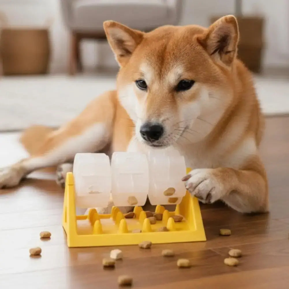 Dog Food Dispenser Mental Stimulation Puzzle Feeder Toy Durable PP Material Dog Puzzle Toy For Large Small Dogs