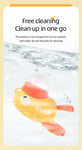 Dog Puzzle Feeder Interactive Pet Food Treat Dispenser Cartoon Duck Design Pet Snack Feeder for Dog Training Mental