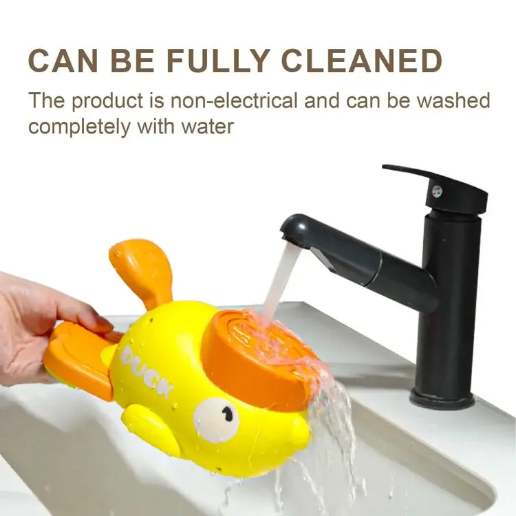 Dog Puzzle Feeder Interactive Pet Food Treat Dispenser Cartoon Duck Design Anti-slip Pet Automatic Feeder Toys for Dog