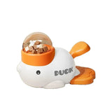 Dog Puzzle Feeder Interactive Pet Food Treat Dispenser Cartoon Duck Design Pet Snack Feeder for Dog Training Mental
