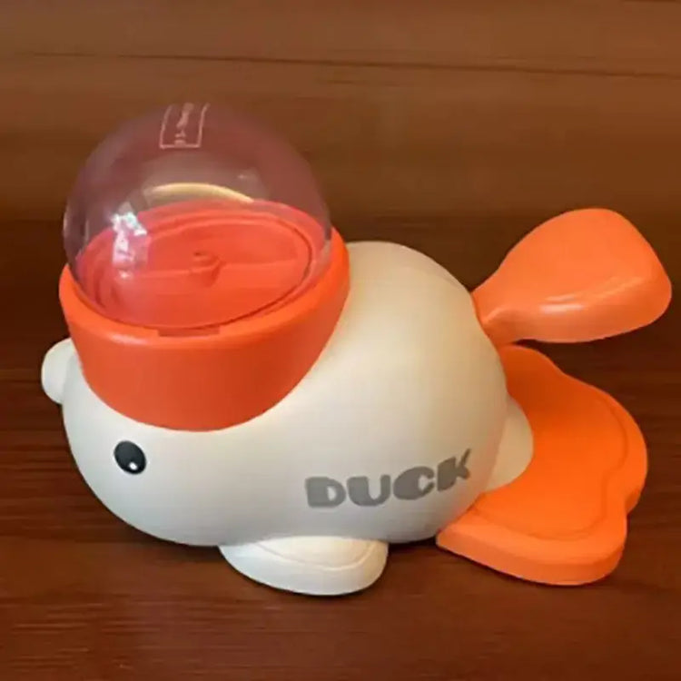 Dog Puzzle Feeder Interactive Pet Food Treat Dispenser Cartoon Duck Design Anti-slip Pet Automatic Feeder Toys for Dog