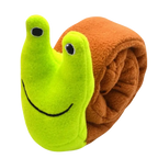 Dog Puzzle Feeder Interactive Toy Indestructible Plush Sound Squeak Puppy Toys For Resistant Foldable Snail Dogs Pet