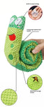 Dog Puzzle Feeder Interactive Toy Indestructible Plush Sound Squeak Puppy Toys For Resistant Foldable Snail Dogs Pet