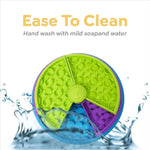 Dog Puzzle Slow Feeder Interactive Enrichment Dog Toys Layers Detachable Slow Eating Dog Bowl Anti-anxiety Dog Feeder