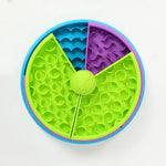 Dog Puzzle Slow Feeder Interactive Enrichment Dog Toys Layers Detachable Slow Eating Dog Bowl Anti-anxiety Dog Feeder