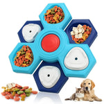 Dog Puzzle Toys Interactive Slow Feeding Toys For Boredom Relief Training Food Dispenser Pet Feeding Supplies - Two
