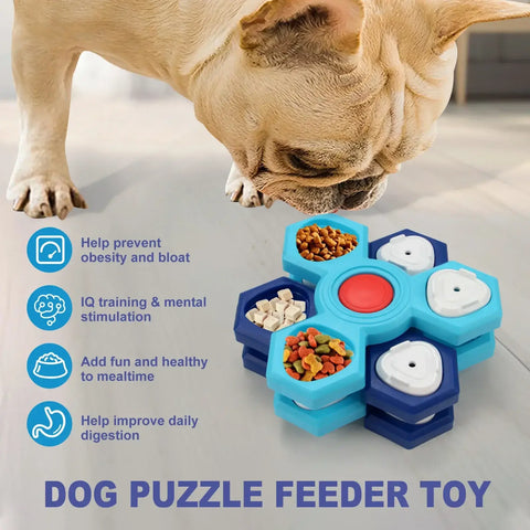 Dog Puzzle Toys Interactive Slow Feeding Toys For Boredom Relief Training Food Dispenser Pet Feeding Supplies