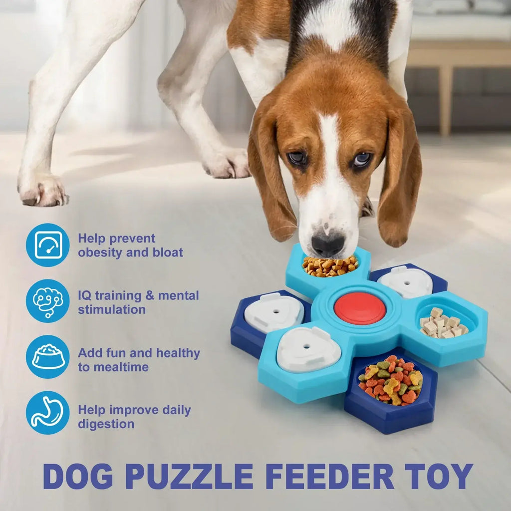 Dog Puzzle Toys Interactive Slow Feeding Toys For Boredom Relief Training Food Dispenser Pet Feeding Supplies