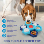 Dog Puzzle Toys Interactive Slow Feeding Toys For Boredom Relief Training Food Dispenser Pet Feeding Supplies