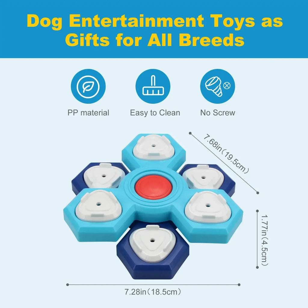Dog Puzzle Toys Interactive Slow Feeding Toys For Boredom Relief Training Food Dispenser Pet Feeding Supplies