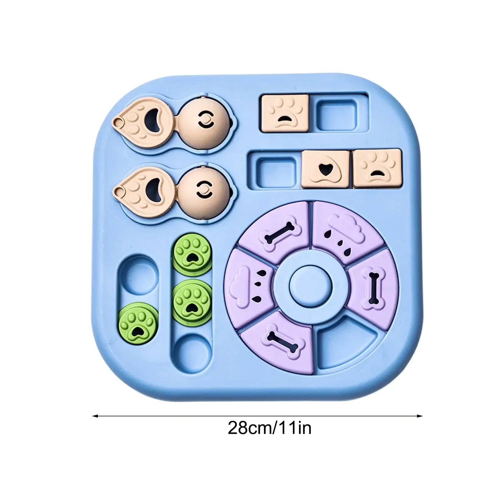 Dog Puzzle Toys Slow Feeder Interactive Increase Puppy Food Dispenser Slowly Eating NonSlip Bowl Pet Cat Dogs Training