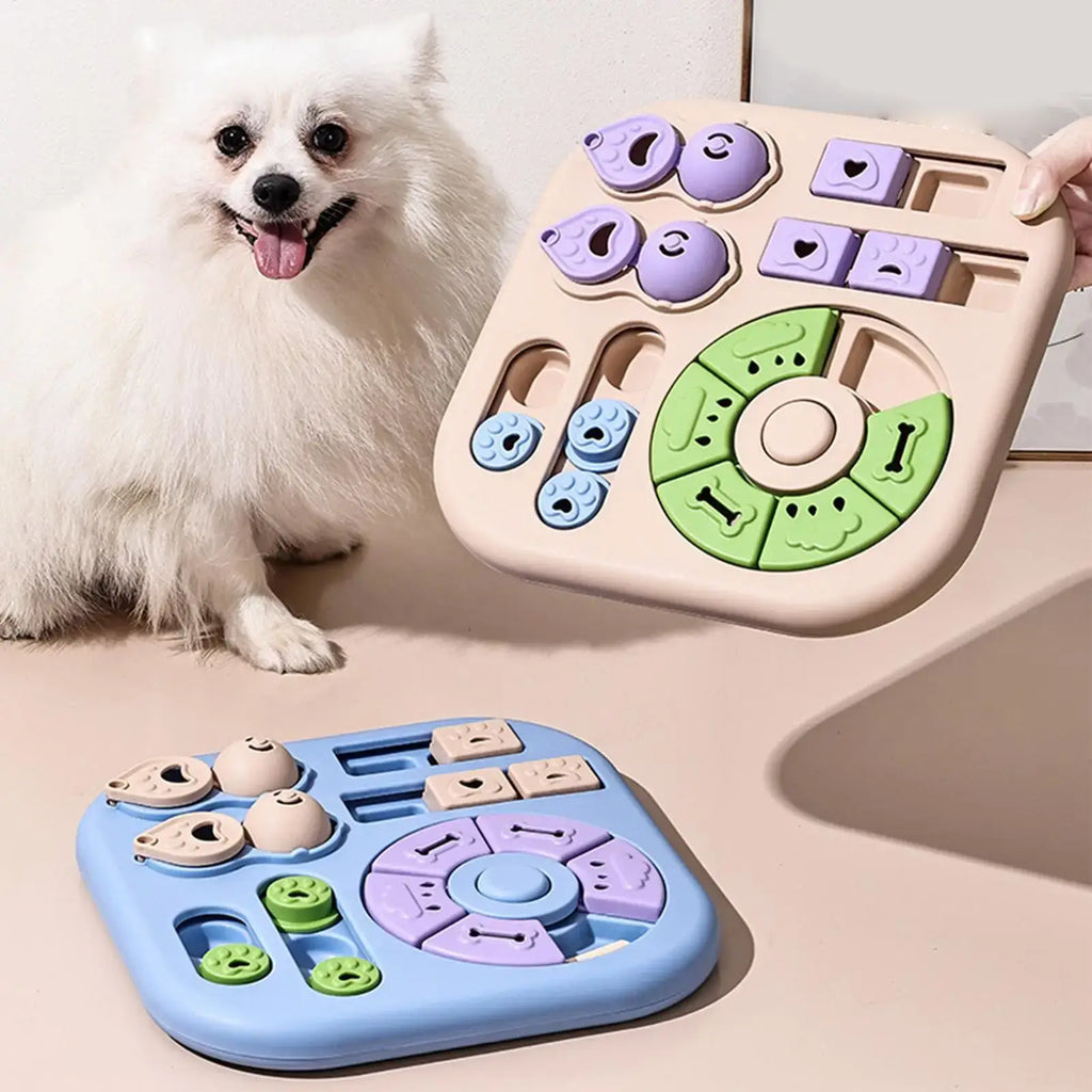 Dog Puzzle Toys Slow Feeder Interactive Increase Puppy Food Dispenser Slowly Eating NonSlip Bowl Pet Cat Dogs Training