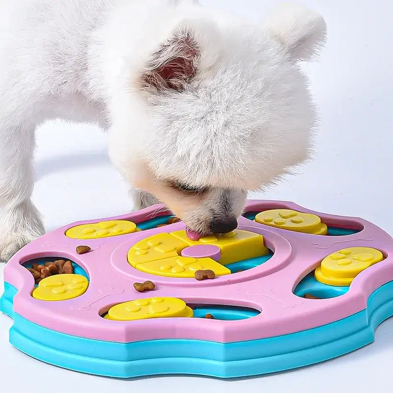 Dog Puzzle Toys Slow Feeder Interactive Increase Puppy IQ Food Dispenser Slowly Eating NonSlip Bowl Pet Cat Dogs