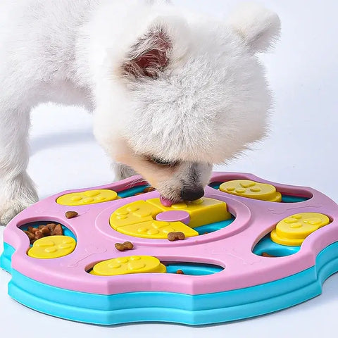 Dog Puzzle Toys Slow Feeder Interactive Increase Puppy IQ Food Dispenser Slowly Eating NonSlip Bowl Pet Cat Dogs