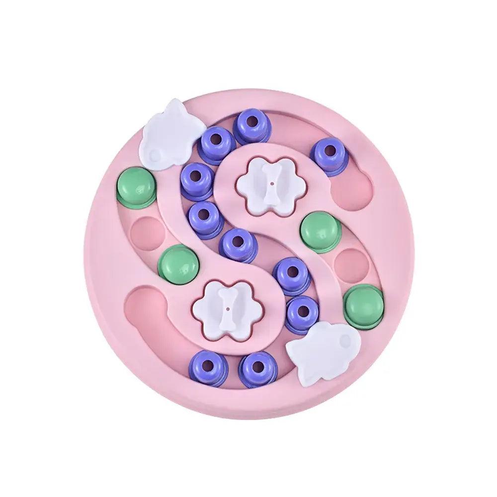 Dog Puzzle Toys Slow Feeder Interactive Increase Puppy IQ Food Dispenser Slowly Eating NonSlip Bowl Pet Cat Dogs