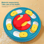 Dog Puzzle Toys Slow Feeder Interactive Increase Puppy IQ Food Dispenser Anti-Choking Tableware Dog Licking Plate Pet