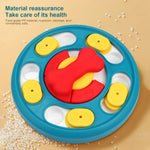 Dog Puzzle Toys Slow Feeder Interactive Increase Puppy IQ Food Dispenser Anti-Choking Tableware Dog Licking Plate Pet