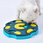 Dog Puzzle Toys Slow Feeder Interactive Increase Puppy IQ Food Dispenser Slowly Eating NonSlip Bowl Pet Cat Dogs