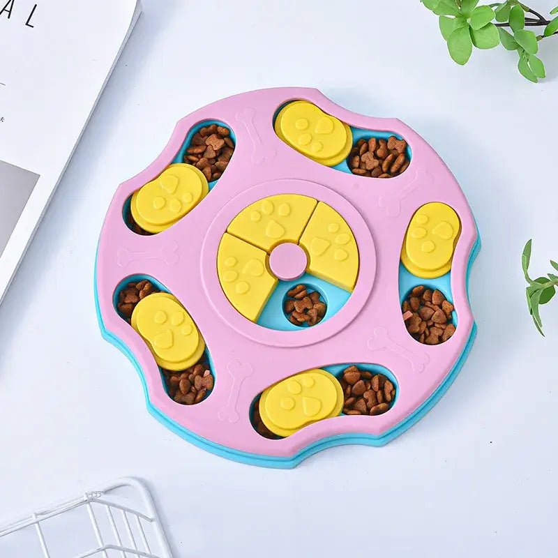 Dog Puzzle Toys Slow Feeder Interactive Increase Puppy IQ Food Dispenser Slowly Eating NonSlip Bowl Pet Cat Dogs