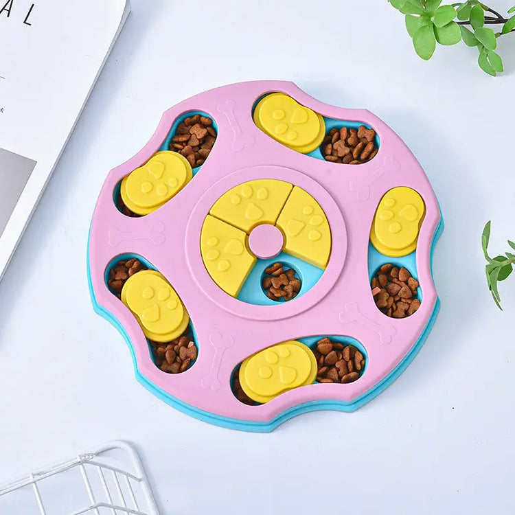 Dog Puzzle Toys Slow Feeder Interactive Increase Puppy IQ Food Dispenser Slowly Eating NonSlip Bowl Pet Cat Dogs