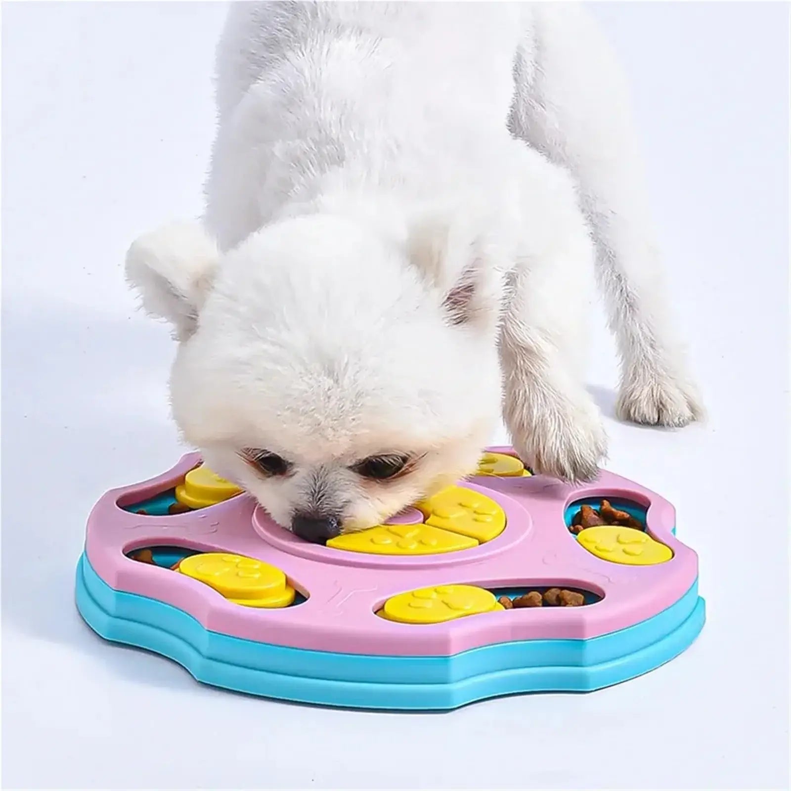Dog Puzzle Toys Slow Feeder Interactive Increase Puppy IQ Food Dispenser Slowly Eating NonSlip Bowl Pet Cat Dogs