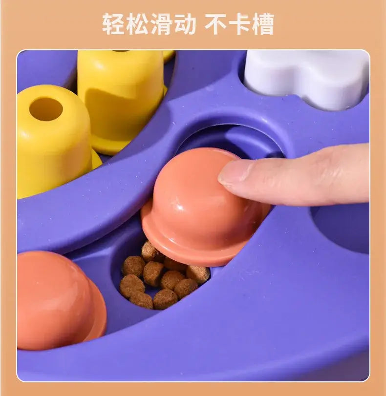Dog Puzzle Toys Slow Feeder Interactive Increase Puppy IQ Food Dispenser Slowly Eating NonSlip Bowl Pet Cat Dogs