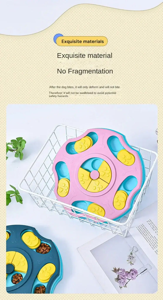 Dog Puzzle Toys Slow Feeder Interactive Increase Puppy IQ Food Dispenser Slowly Eating NonSlip Bowl Pet Cat Dogs