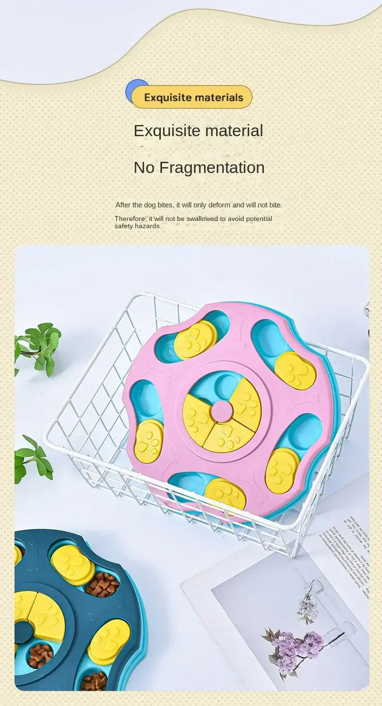 Dog Puzzle Toys Slow Feeder Interactive Increase Puppy IQ Food Dispenser Slowly Eating NonSlip Bowl Pet Cat Dogs