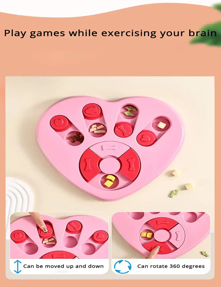Dog Puzzle Toys Slow Feeder Interactive Iq Food Dispenser Nonslip Bowl Dog Interactive Toy Pet Puzzle Cat Dogs Training