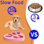 Dog Puzzle Toys Slow Feeder Interactive Iq Food Dispenser Nonslip Bowl Dog Interactive Toy Pet Puzzle Cat Dogs Training