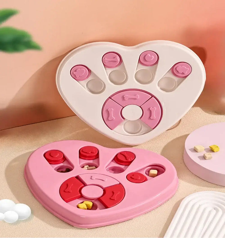 Dog Puzzle Toys Slow Feeder Interactive Iq Food Dispenser Nonslip Bowl Dog Interactive Toy Pet Puzzle Cat Dogs Training