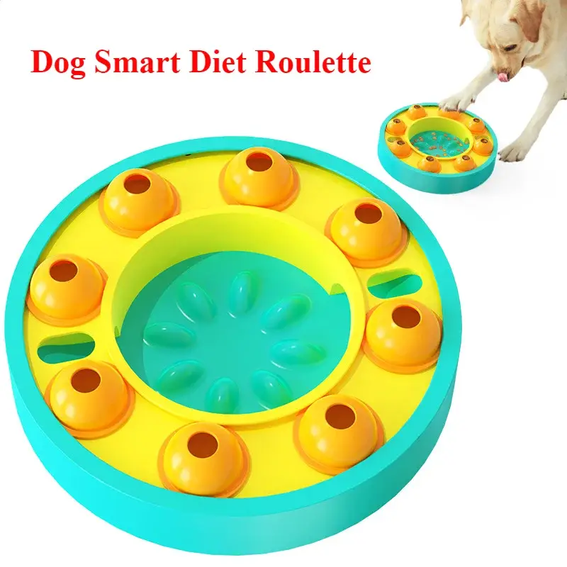 Dog Puzzle Toys Slow Feeder Interactive Dog Toys Treat Dispenser For IQ Training Treat Dispenser For Large Dogs Dog
