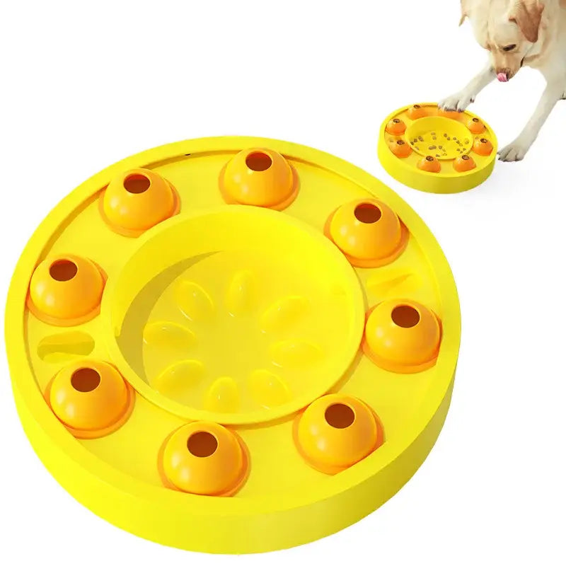 Dog Puzzle Toys Slow Feeder Interactive Dog Toys Treat Dispenser For IQ Training Treat Dispenser For Large Dogs Dog